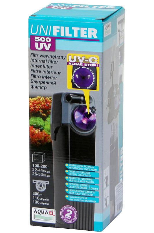 Aquael Unifilter UV Sisefilter akvaariumile UV-steriliseerijaga