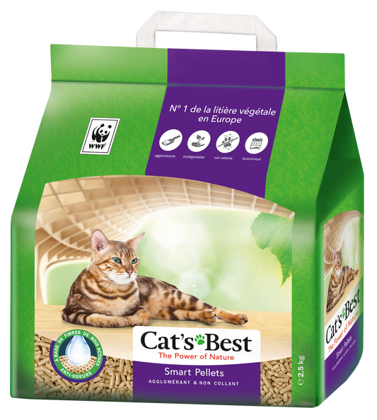 Jrs CAT‘S BEST SMART PELLETS kassiliiv, puidust, paakuv