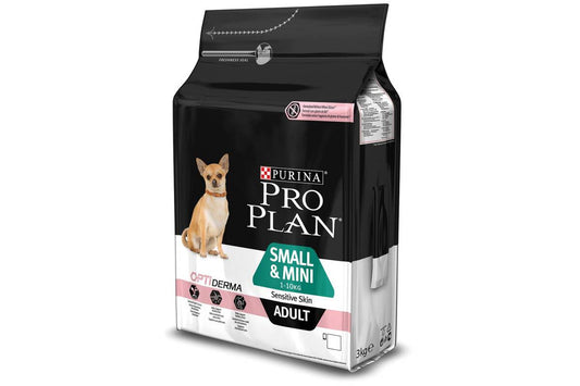 Täissööt tundliku nahaga väikeste ja väga väikeste tõugude täiskasvanud koertele