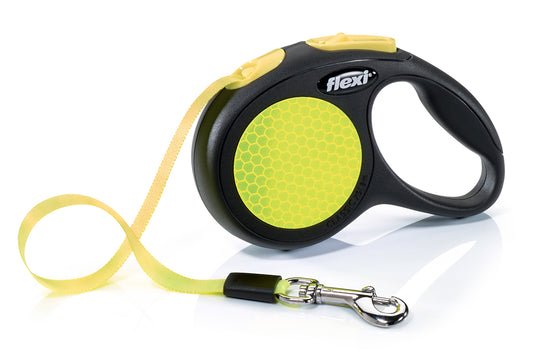 Flexi Neon XS автоматический ленточный поводок