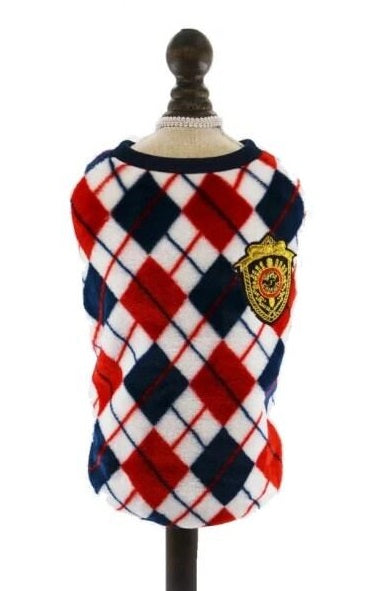 Paw Couture lemmiklooma vest rombidega