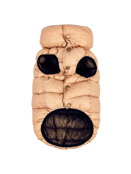 Paw Couture lemmiklooma vest, kahepoolne, helepruun ja tumepruun
