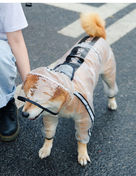 Paw Couture koerte kombinesoon-vihmamantel