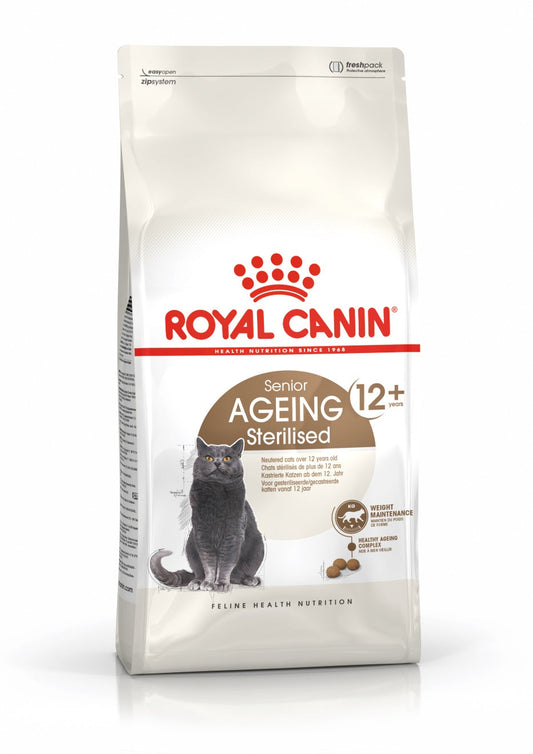 Royal Canin Ageing Sterilised 12+, Kuivtoit steriliseeritud eakatele kassidele