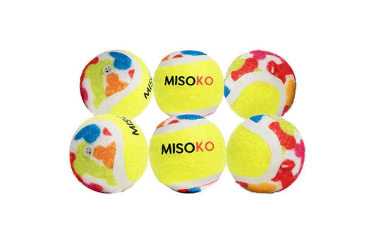 Misoko игрушка для собак, косточки, со звуковым чипом, 4,5 cм, 6 шт