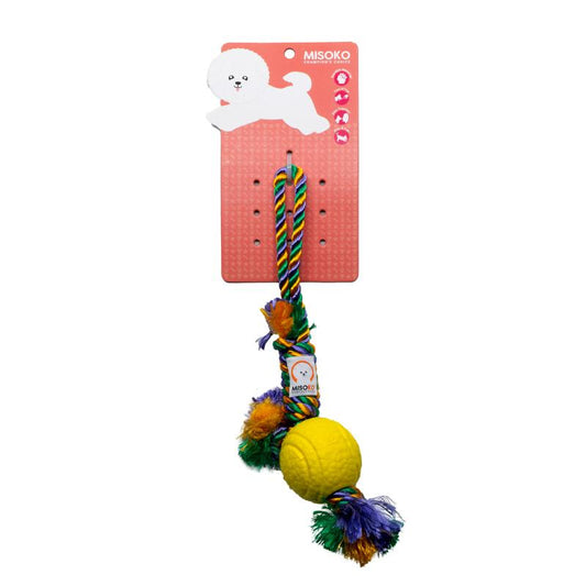 MISOKO lemmiklooma mänguasi köiega