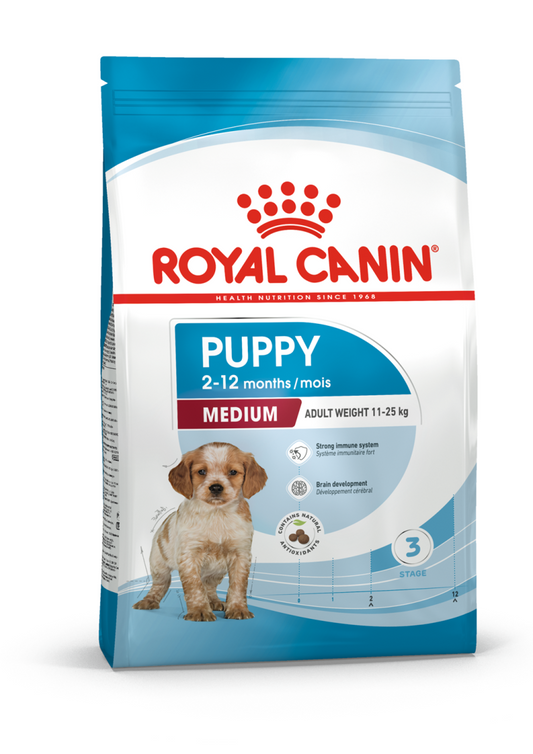 Royal Canin сухой корм для щенков средних пород