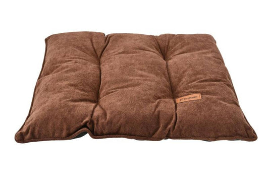 P.Lounge лежанка-подушка для домашних животных, водонепроницаемая, коричневая