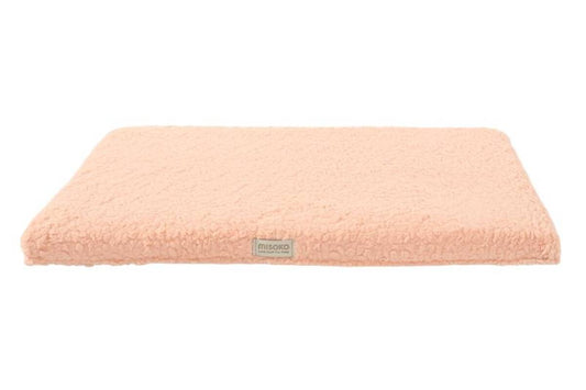 Misoko мягкий лежак-матрас для домашних животных, розово-оранжевый