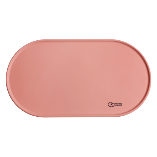 MISOKO & FRIENDS silikoonist lemmiklooma kauss, iminapaga, 15×11.6×7.4 cm, oranž