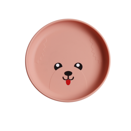 MISOKO & FRIENDS lemmiklooma toidualus, ovaalne, silikoon, 54.5×29×0.7 cm, kreemjas