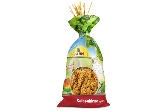 Linnusööda lisa - kollaste sorgode kobarad