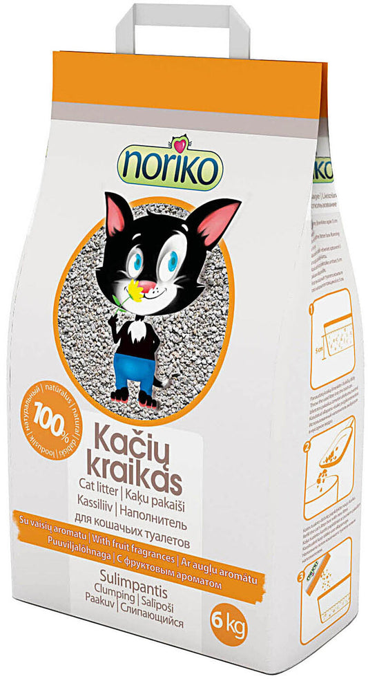 Noriko комкующийся наполнитель с фруктовым ароматом