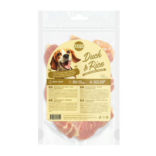Araton пищевые добавки-лакомства для собак, «суши» с уткой и рисом