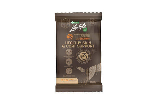 Teraviljavabad funktsionaalsed maiused täiskasvanud koertele lõhega