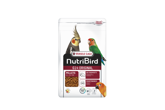 Versele Laga NutriBird G14 Original - rikastatud sööt keskmistele papagoidele