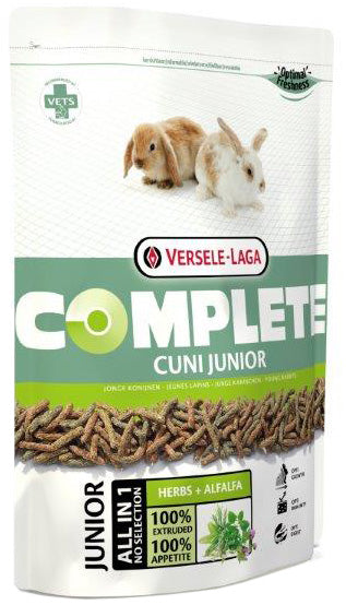 Versele Laga Complete Cuni Junior - täissööt noortele kääbusküülikutele