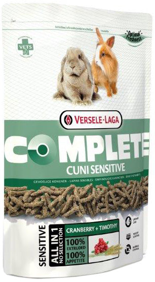 Versele Laga Complete Cuni Sensitive - täissööt kääbusküülikutele
