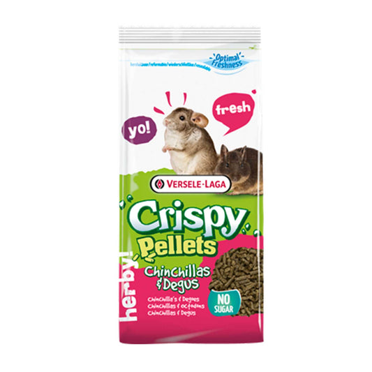 Versele Laga Crispy täissööt tšintšiljadele ja deegudele