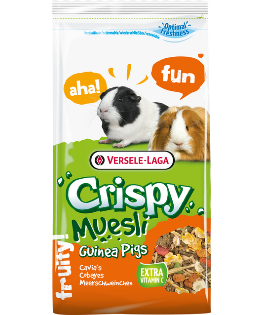 Versele Laga Crispy Cavia krõbe toit merisigadele E-vitamiiniga