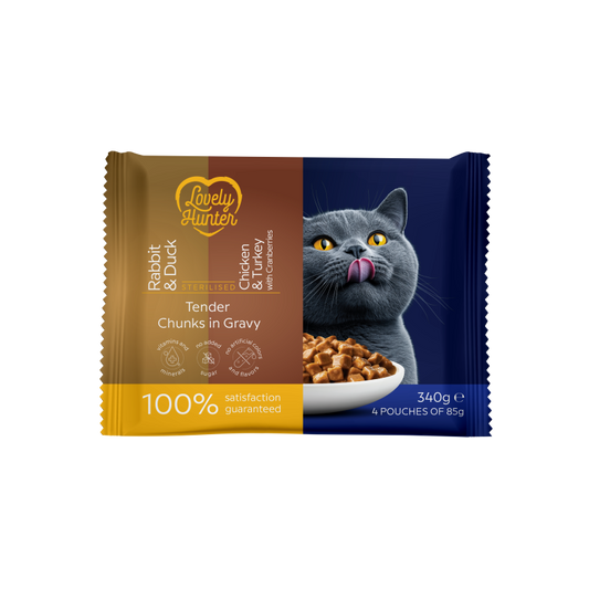 Märgtoidukomplekt kastreeritud täiskasvanud kassidele kõigist tõugudest