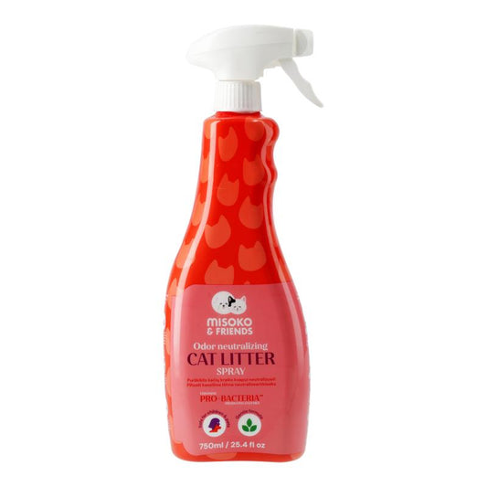 Misoko&Friends Lõhna- ja plekieemaldusvahend kassiliival