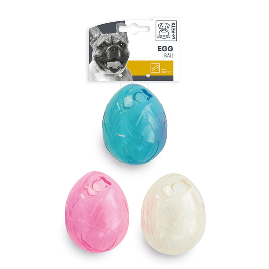 Koera mänguasi maiuse jaoks, MUNA, 10x7 cm