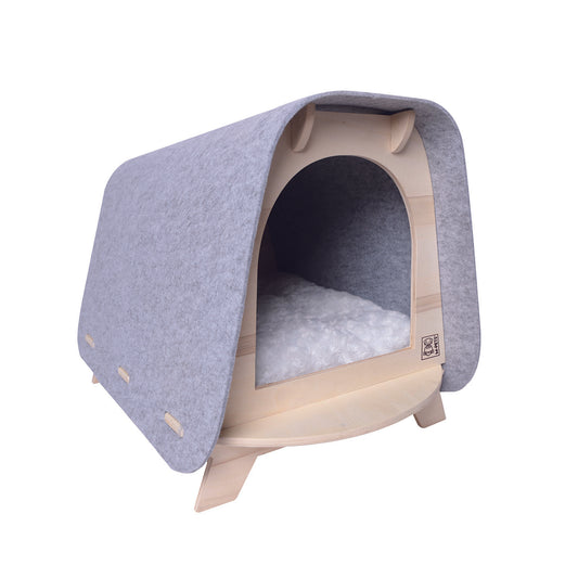 Kassivoodi, puidust, pruun