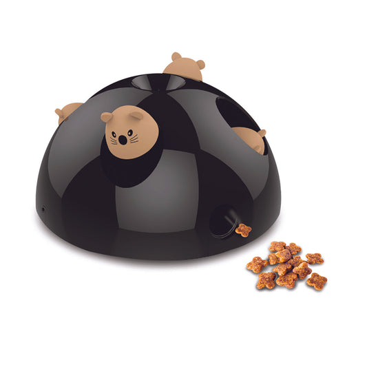 M-PETS CATCH THE MOUSE kassimänguasi, must, 26x26x16 cm