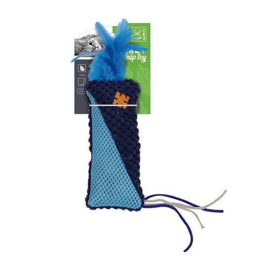 Sulgedega mänguasi HERBY, kassimündiga, 15x7x1,5 cm