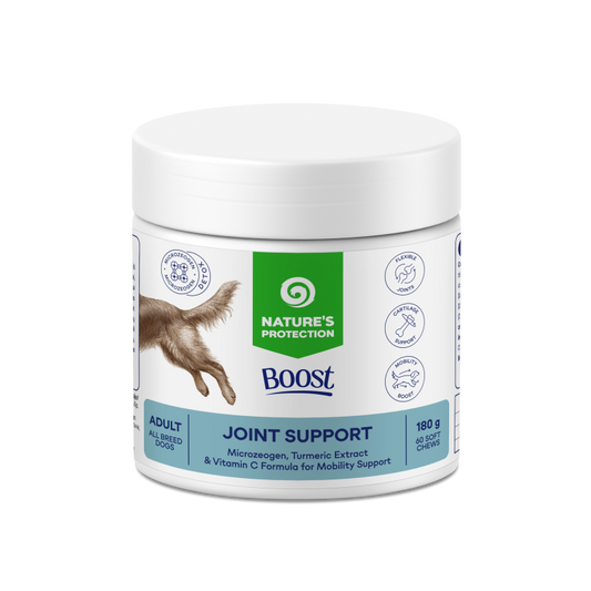 Nature's Protection пищевая добавка для взрослых собак всех пород, для поддержания здоровья суставов