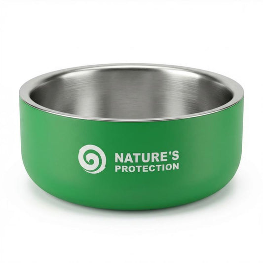 NATURE'S PROTECTION lemmiklooma kauss, roostevaba teras, 760 ml, 14 cm