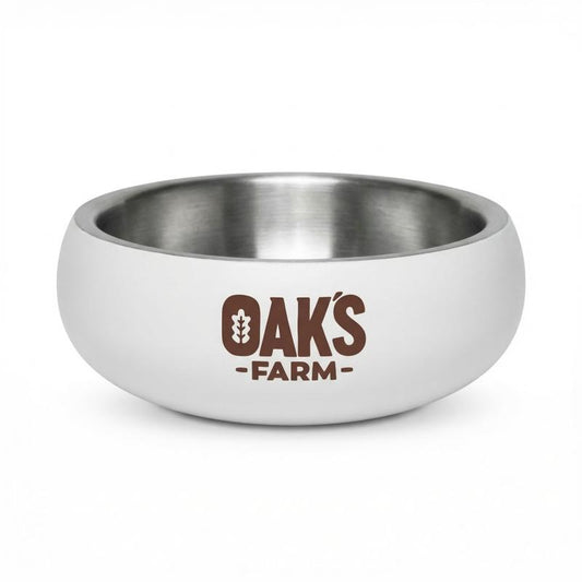 OAK'S FARM lemmiklooma kauss, roostevaba teras, 750 ml, 16 cm