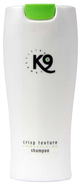 K9 COMPETITION Crisp Texture Shampoo 300ml šampoon jämedakarvalistele koertele ja kassidele