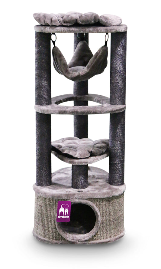 Catharina 120, 50x50x120 cm, pruun, kassi kraapimispost