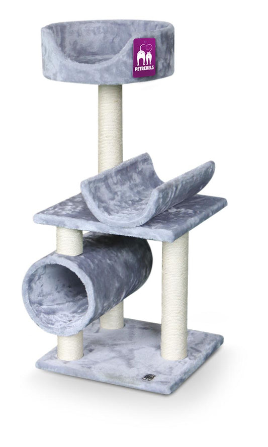 Kassi kraapimispost Portland 92, 40x40x92 cm, hall