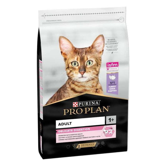 Pro Plan OPTIRENAL сухой корм для чувствительных кошек, с индейкой