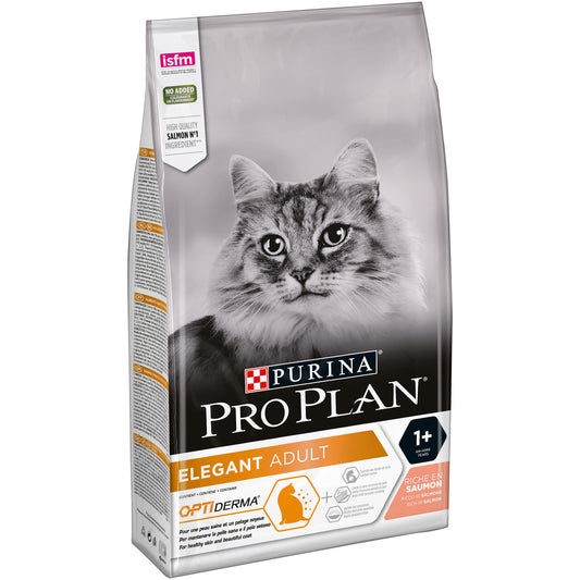 Pro Plan OPTIDERMA сухой корм для взрослых кошек, с лососем