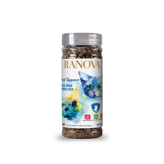 Ranova пищевые добавки для собак и кошек – лиофилизированная куриная печень