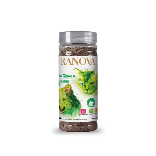 Ranova пищевые добавки для собак и кошек – лиофилизированная говядина
