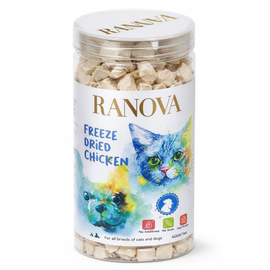 Ranova пищевые добавки-лакомства для собак – лиофилизированная куриная грудка