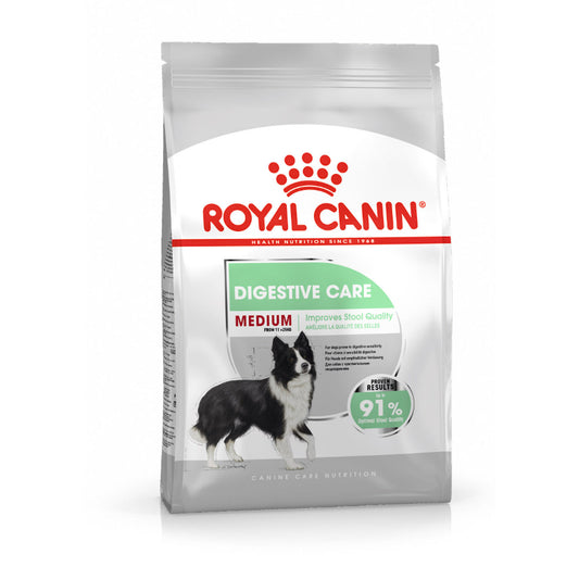 Royal Canin сухой корм для взрослых собак средних пород с чувствительным пищеварением
