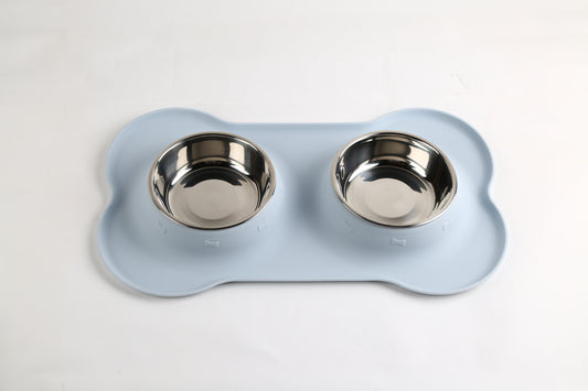 Super Design миска для домашних животных, силиконовая, двойная