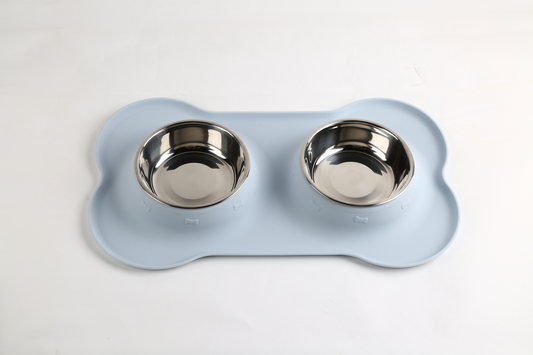 Super Design миска для домашних животных, силиконовая, двойная