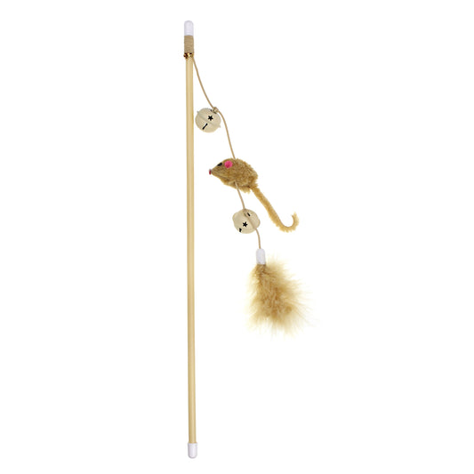 Kassimänguasi õng hiire ja sulega, 40 cm