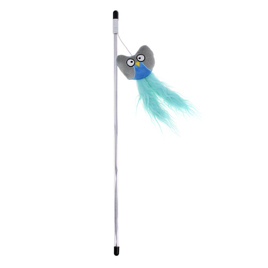 Kassimänguasi õng, öökull, sinine, 46 cm