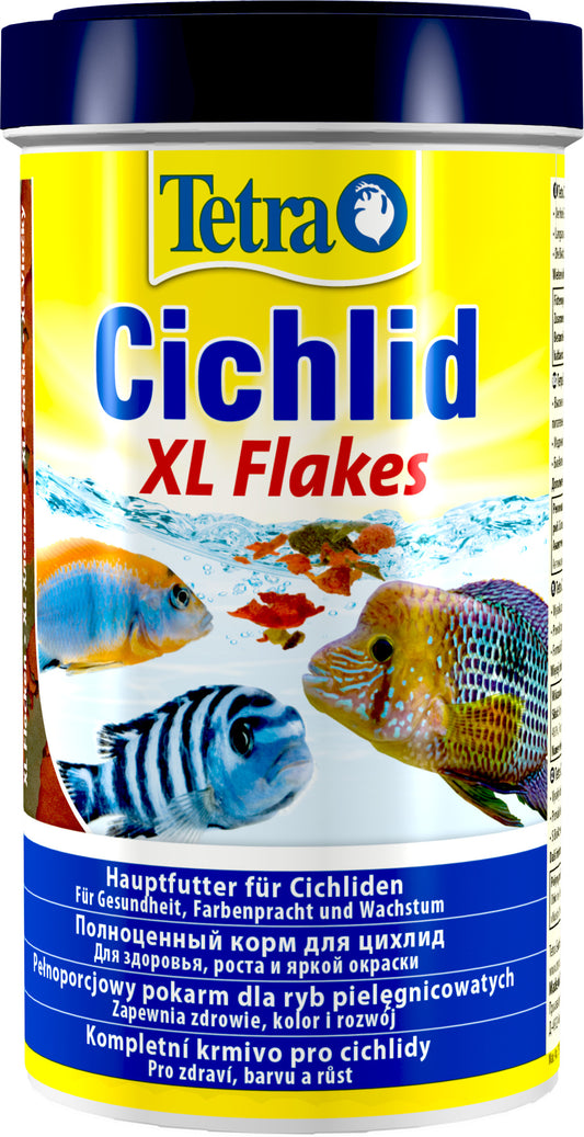 Tetra Tetra Cichlid Flakes XL корм для цихлид