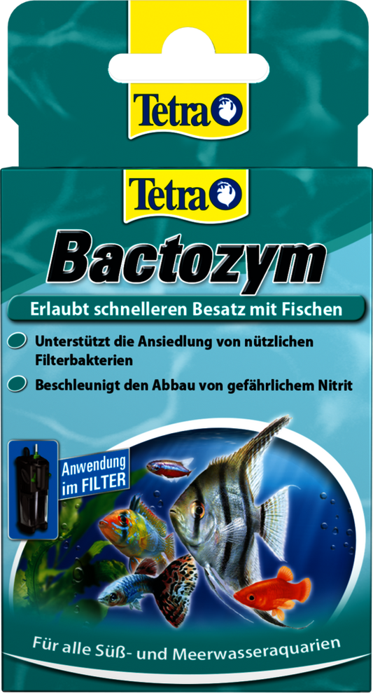 TetraAqua Bactozym 10 caps. bioloogiline aktivaator