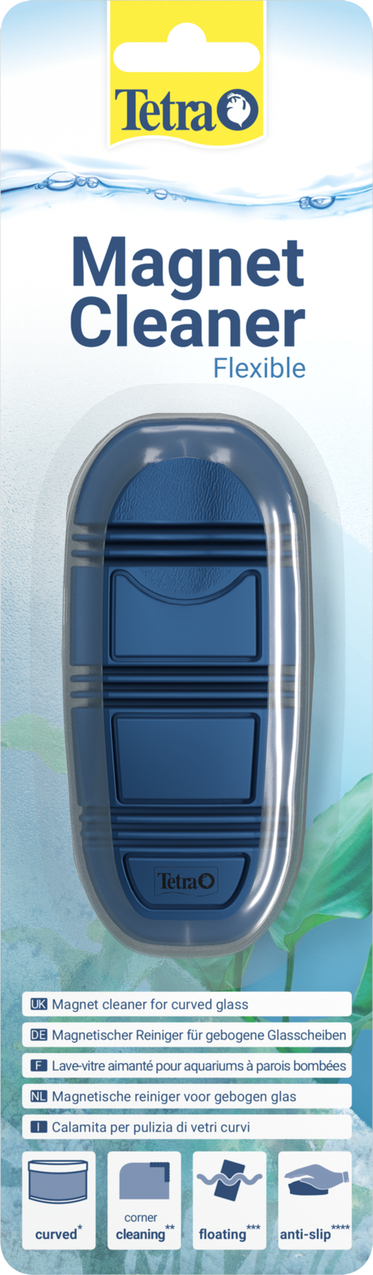 TETRA 1 tk, magnetiline klaasipuhasti akvaariumile