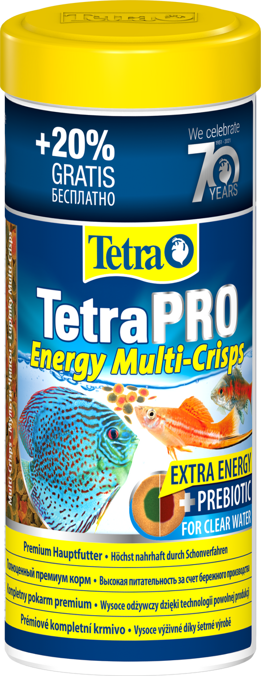 Tetra Pro Energy Multi Crisps полнорационный корм для декоративных рыбок